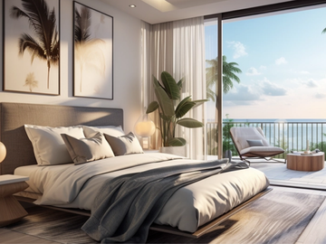 Luxurious 64.86 sqm 1BR Condo Unit with Balcony in Boracay, at Escana Boracay