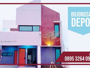Rumah Murah Pondok Petir Perumahan Bojongsari Sawangan Depok 2 Lantai Rooftop + Balkon Jual Dijual