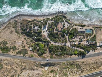 HACIENDA LA BURRITA - A true Oceanfront Oasis on 5 ACRES with PRIVATE BEACH