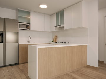 VENTA DEPARTAMENTO EN PROYECTO - MIRAFLORES – AV. MENDIBURU