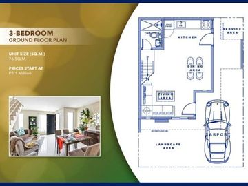 3 Bedroom 2 Bathroom House and Lot in San Pedro Laguna