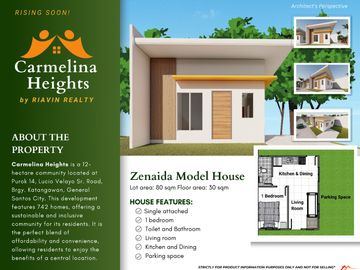 Soon to rise Socialized House and Lot in General Santos City