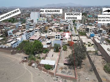 SE VENDE CASA A PRECIO DE TERRENO EN LOS OLIVOS URB. COVIDA