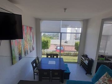 Casa con vista al lago de TEQUESQUITENGO