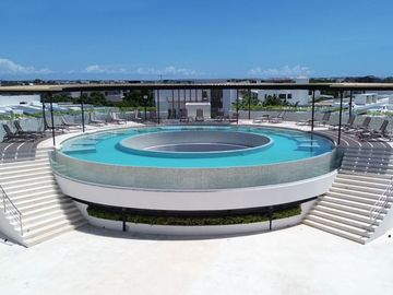 Penthouse de una recámara con amenidades de lujo en la Veleta, Tulum.