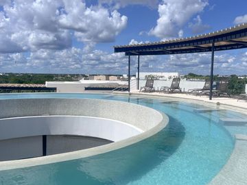 Penthouse de una recámara con amenidades de lujo en la Veleta, Tulum.