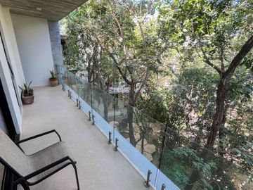 Penthouse de una recámara con amenidades de lujo en la Veleta, Tulum.