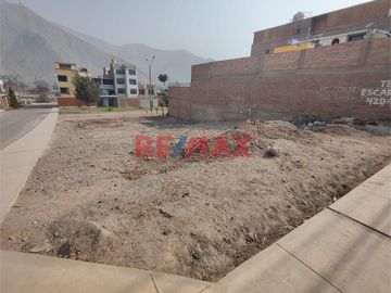 Venta De Terreno En Urb. Sol De Huampani II Etapa  - Misma Av. Balaguer - Lurigancho Chosica