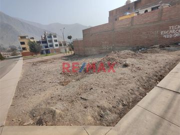 Venta De Terreno En Urb. Sol De Huampani II Etapa  - Misma Av. Balaguer - Lurigancho Chosica