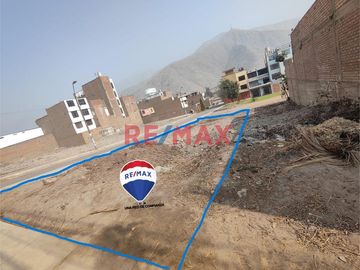 Venta De Terreno En Urb. Sol De Huampani II Etapa  - Misma Av. Balaguer - Lurigancho Chosica