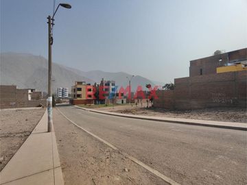 Venta De Terreno En Urb. Sol De Huampani II Etapa  - Misma Av. Balaguer - Lurigancho Chosica