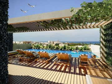 Departamento en venta en Playa del carmen cerca de la playa