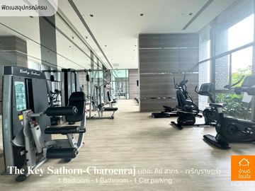 Don't miss!! Condo The Key Sathorn - Charoen Rat (32.99 sq m.) 1 bedroom, near BTS Surasak 350 meters.