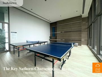 Don't miss!! Condo The Key Sathorn - Charoen Rat (32.99 sq m.) 1 bedroom, near BTS Surasak 350 meters.