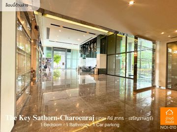 Don't miss!! Condo The Key Sathorn - Charoen Rat (32.99 sq m.) 1 bedroom, near BTS Surasak 350 meters.