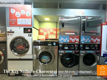 Don't miss!! Condo The Key Sathorn - Charoen Rat (32.99 sq m.) 1 bedroom, near BTS Surasak 350 meters.