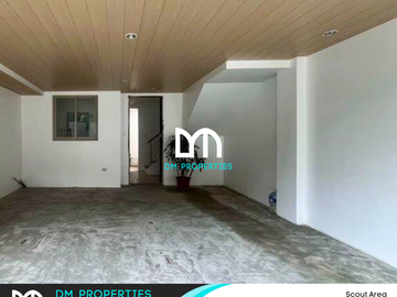 For Sale: Brand New Townhouse at Scout Area, Quezon City