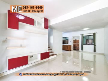 For Sale Townhouse Pruksa Ville 57, Patthanakarn 32, Cheapest in the project Near Ekkamai-Thonglor-Sukhumvit, call 064-954----- (TB54-19)