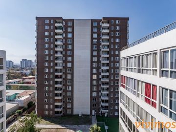 1 Dormitorio + 1 Baño + Estacionamiento y Bodega en San Miguel, Metro Ciudad del Niño.