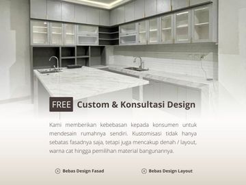 Dijual Rumah 2 Lantai Murah Dekat ICE BSD CITY Tangerang Diskon 200 Juta