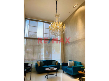 Departamento Moderno Doble Altura Con Terraza - Casuarinas Baja