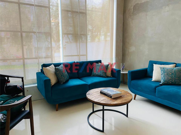 Departamento Moderno Doble Altura Con Terraza - Casuarinas Baja