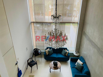 Departamento Moderno Doble Altura Con Terraza - Casuarinas Baja