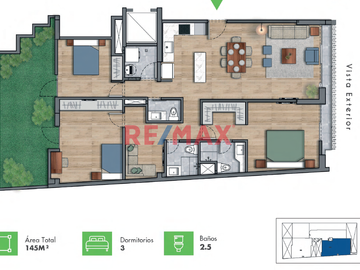 Departamento C/ Amplia Terraza | Pronta Entrega | Edificio Exclusivo En Chacarilla - Surco | 1Er Piso 🏠