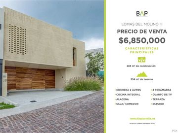 Casa en venta Lomas del Molino III J8
