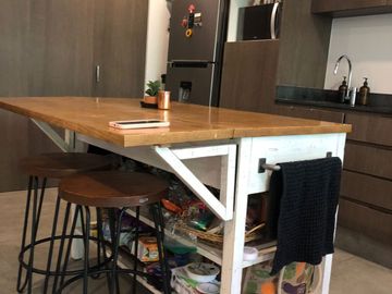 DEPARTAMENTO EN VENTA  O RENTA EN TORRE NARAN planta baja  1 recamara 98 m2 8 x 11