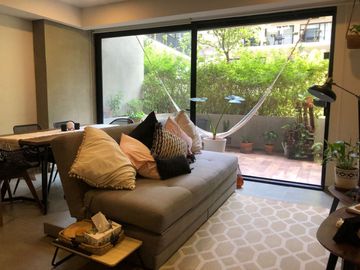 DEPARTAMENTO EN VENTA  O RENTA EN TORRE NARAN planta baja  1 recamara 98 m2 8 x 11