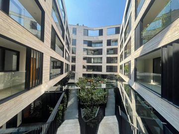 Departamento con alberca, gym, rooftop, en venta, Polanco, Ciudad de México.