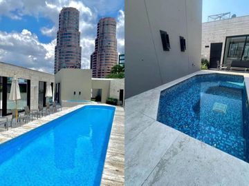 Departamento con alberca, gym, rooftop, en venta, Polanco, Ciudad de México.