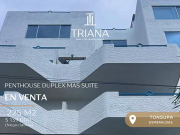 DEPARTAMENTO / PENTHOUSE DE VENTA DÚPLEX TONSUPA ESMERALDAS