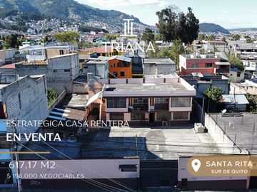 CASA RENTERA EN VENTA SANTA RITA SOLANDA SUR DE QUITO
