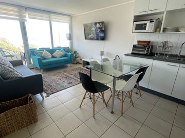 ¡Oportunidad! Vista al Mar, Hermoso Depto. 3 Ambientes en Laguna Papudo