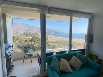¡Oportunidad! Vista al Mar, Hermoso Depto. 3 Ambientes en Laguna Papudo