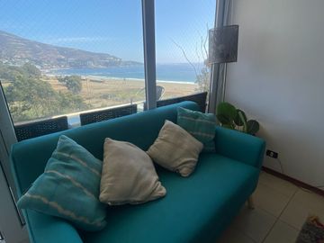 ¡Oportunidad! Vista al Mar, Hermoso Depto. 3 Ambientes en Laguna Papudo