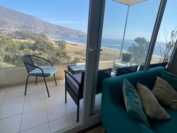 ¡Oportunidad! Vista al Mar, Hermoso Depto. 3 Ambientes en Laguna Papudo