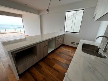 VENTA DE DEPARTAMENTO, TIPO 4 EN SEGUNDA FILA DE PLAYA CABALLEROS, CON VISTA DIRECTA A LA BAHIA CON TERRAZA Y PISCINA. EN PROYECTO