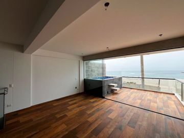 VENTA DE DEPARTAMENTO, TIPO 4 EN SEGUNDA FILA DE PLAYA CABALLEROS, CON VISTA DIRECTA A LA BAHIA CON TERRAZA Y PISCINA. EN PROYECTO