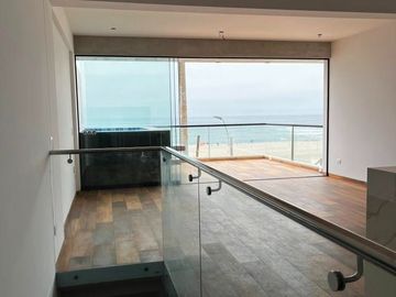 VENTA DE DEPARTAMENTO, TIPO 4 EN SEGUNDA FILA DE PLAYA CABALLEROS, CON VISTA DIRECTA A LA BAHIA CON TERRAZA Y PISCINA. EN PROYECTO