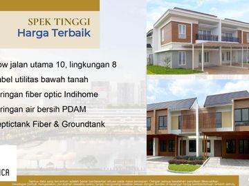 Rumah 1 Lantai Lokasi Strategis di Panjibuwono City Bekasi : Nyaman dan Terjangkau