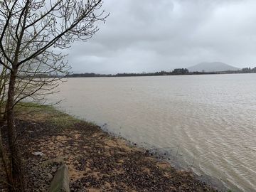 PARCELA CON CASA A ORILLA DE LAGO RAPEL
