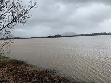 PARCELA CON CASA A ORILLA DE LAGO RAPEL