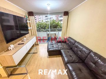 Alquiler De Departamento Moderno Amoblado C/ Vista A Parque Dentro De Condominio