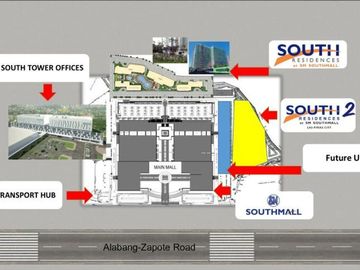 For Sale: 1 Bedroom with Balcony at South 2 Residences Southmall Las Piñas Cash out 600K only Good Deal Investment