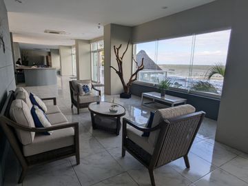 DEPARTAMENTO FRENTE AL MAR AMUEBLADO EN VENTA TORRE AXIS BOCA DEL RÍO | ARLETTE FLORES