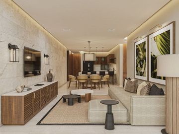 Condo en venta, alberca privada, amenidades de lujo, Xcanatún, Mérida.