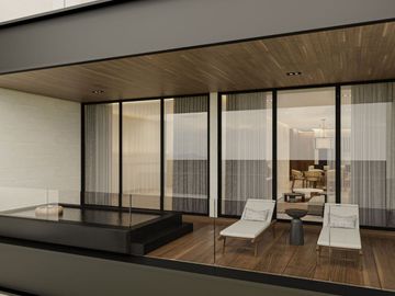 Condo en venta, alberca privada, amenidades de lujo, Xcanatún, Mérida.